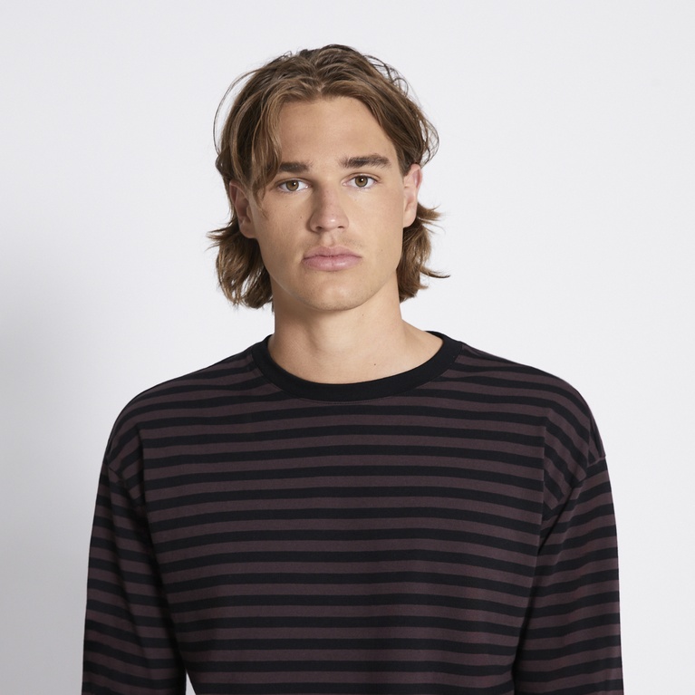 Striped long sleeve tee "Lion stripe"
